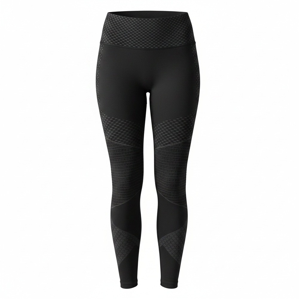 SPANX Seamless Leggings Navy High Waist Shape‎ Size Large RN 112121